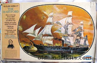 Aurora 1/115 The Hartford - Admiral Farragut's Flagship at Mobile Bay, 441-600 plastic model kit